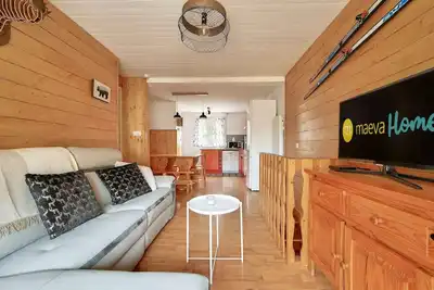 Appartement avec petit jardin, 6 couchages