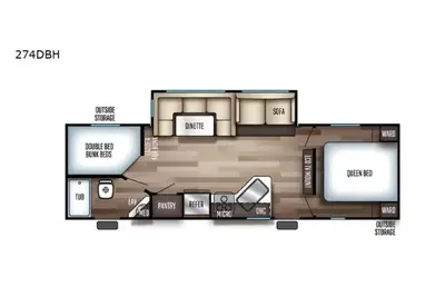 Image de 2019 Forest River Rv - California Cherokee 274dbh