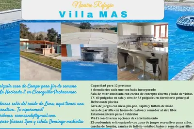 Image de Welcome to our Villa Mas, a chalet nestled in the heart of Pachacamac.
