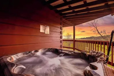 Image de Nature's Hideaway - Retreat to Scenic Vistas, Hot Tub Soaks & Games Just 15 Minutes from Downtown!