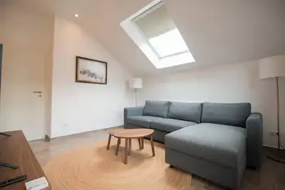 Image de Vue sur la vallée de la montagne