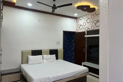 Image de Charming 3-bedroom bungalow with Ac and WiFi in Indore