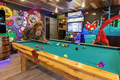 Image de Sasquatch Encounter: Game Rm, Theater, Hot Tub