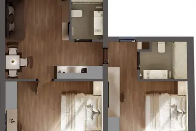 Image de Athens Hill - Two Bedroom Apartment with Balcony