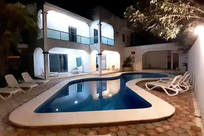 Image de villa de vacances a playa del carmen pour 12 personnes