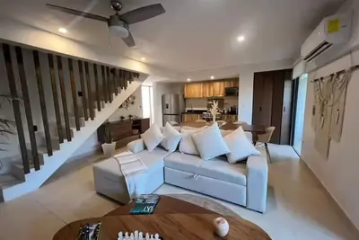 Image de 2-bedroom apartment in gorgeous Tulum with Ac, fitness room, WiFi