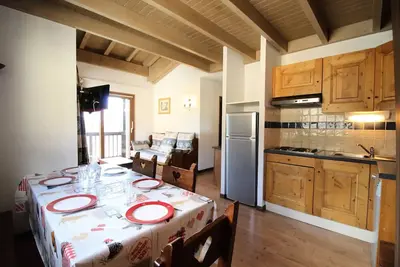 Image de Spo013 Appartement spacieux pour 6 personnes avec très belle vue montagne