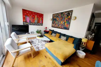 Image de Paris 16e appartement cosy, calme lumineux Trocadéro Tour Eiffel Champs Elysées