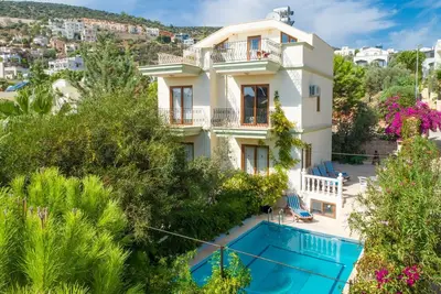Kalkan Center Sea View 2+1 Villa-Antiphellos