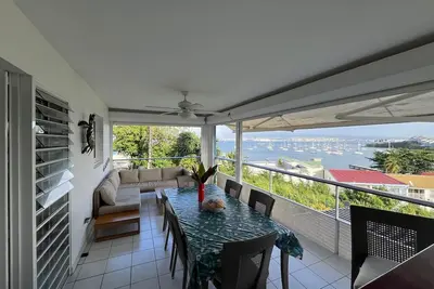 Image de Ti Balisier Appartement Tres Belle Vue Mer Anse Mitan Martinique
