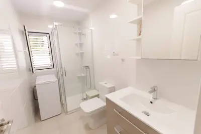 Two bedroom  terraced sea view beach apartment