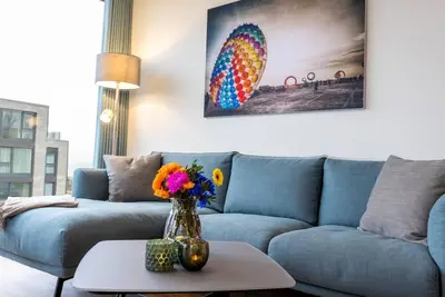 Image de BeltBlick21 - Family-friendly vacation apartment with sauna & sea view!