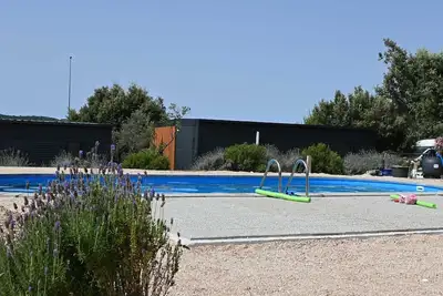 Image de Mobil-home Maris avec vue sur la mer et piscine