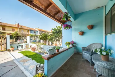 Image de Maison de vacances 'Elifra' avec terrasse privée, jardin privé et balcon
