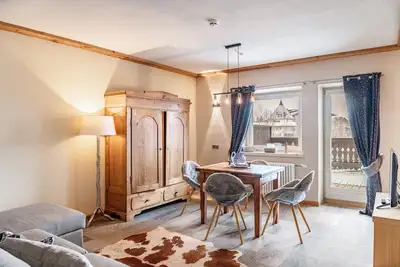 Image de Appartement '6 - Standard Suite' avec vue sur la montagne, balcon et Wi-Fi