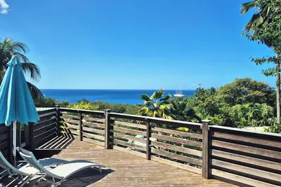 Image de Villa Cannelle Pointe Batterie, vue mer, piscine, 3 chambres