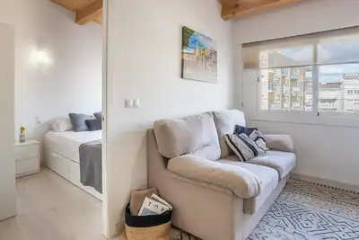 Image de Appartement 'Flat In Girona City Centre' avec terrasse partagée et climatisation