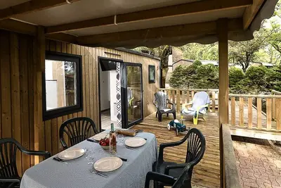 Image de Mobil Home confort Rocamadour 2 Ch - Pmr - Tv 5 personnes