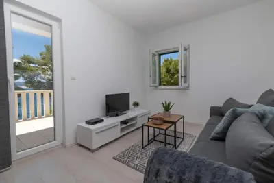 Image de Apartment 2 with big terrace, sea view and a shared swimming pool