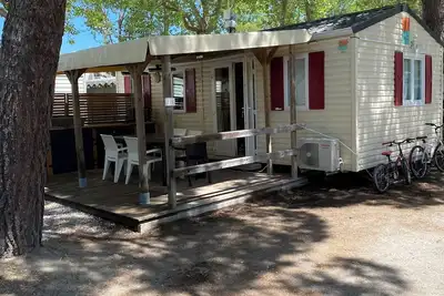 Image de Mobil home climatisé pour 6 personnes camping 5*