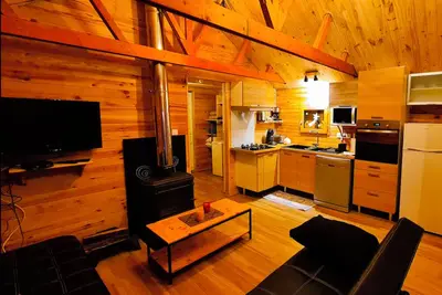 Image de Chalet bois au pied des pistes station ski 4 saisons Camurac