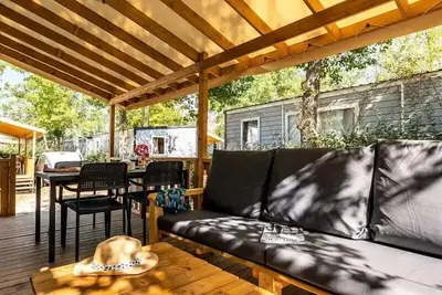 Image de Mobil-home | Ultimate | 3 Ch. | 6 pers. | Terrasse Lounge | A/C | Tv