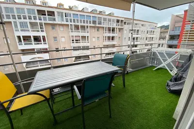 Image de Charmant 3 pièces à Sète avec climatisation et parking