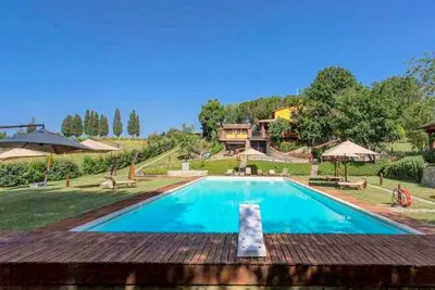 Image de Cottage en Toscane avec piscine et sauna
