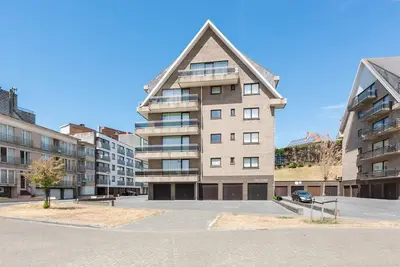 Image de Appartement sur la côte belge avec vue mer