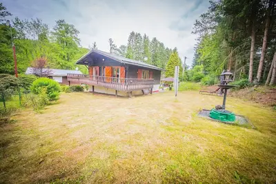 Image de Chalet א Rendeux avec Jardin