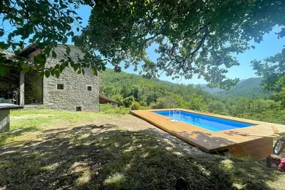Image de Villa à Borgo Pace avec Piscine Privée