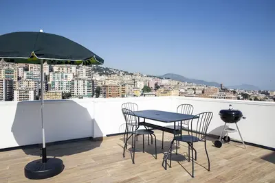 Appartement à Gênes avec 1 chambres à coucher, 2 couchages
