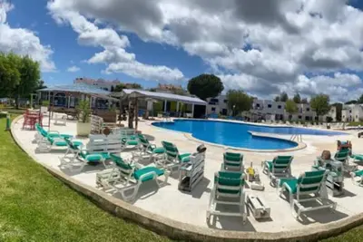 Nice Terrace and Pool Alvor Flat