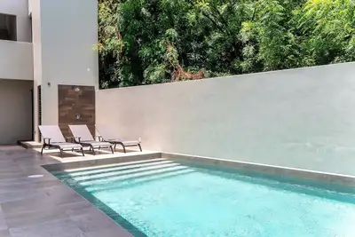 Image de Centrally located ground level with pool - walk to everything in Huatulco!