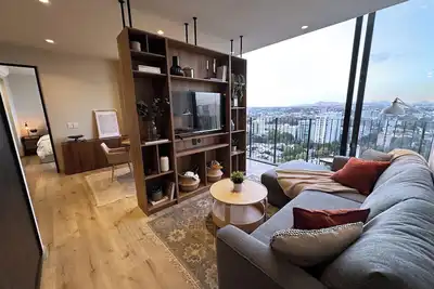 Image de Charming 1-bedroom apartment in terrific Guadalajara with infinity pool, Gym