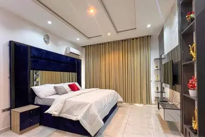 Image de 3-bedroom apartment in amazing Lagos with WiFi, Swimming pool, Ac, Ps5, snooker