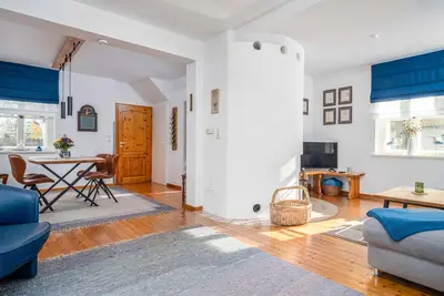 Image de Maison de vacances 'Börlingstraße Zingst' avec terrasse privée, jardin privé et Wi-Fi