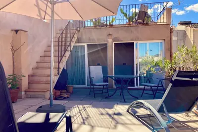 Image de Ferienhaus in Arta, with view over the town and the festival, for 4 persons