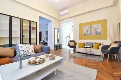 Image de Spacious 3-bedroom apartment in charming Budapest with Ac, WiFi