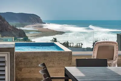 Gorgeous 2 bedroom in the surf community of La Bocana with tons of amenities