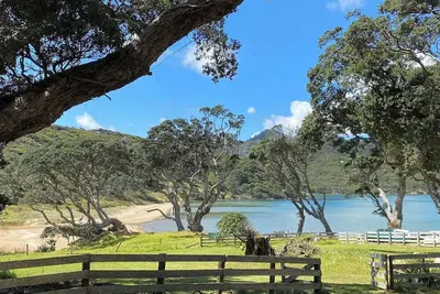 Image de Cosy beach house meters from Okupu Bay