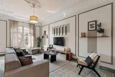 Kaftan - 5 bedrooms and balcony in Eixample Dreta