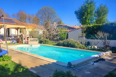 Image de Maison Montpellier Nord - Pic Saint Loup, piscine sécurisée et jeux pour enfants