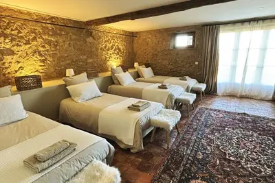 Image de Maison Puchouaou 8 personnes avec piscine privée.