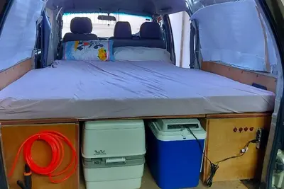 FurgoCamper cozy and functional, it will give you the freedom to go anywhere.