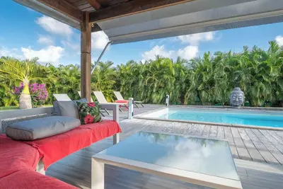 Image de Villa Alysea, charmante avec son jardin tropical et piscine