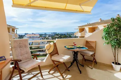 Image de Alvor - Homely 3-Bed Duplex Apt Near Beach with Ac, Pool- and Sea View. (sleep 6)