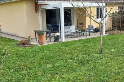 Image de Maison semi individuelle à la campagne  jardin terrasse couverte