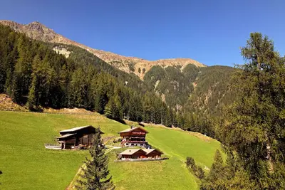 Image de Chalet \"Niederhaushof Enzian\" avec vue sur la montagne, jardin privé et Wi-Fi