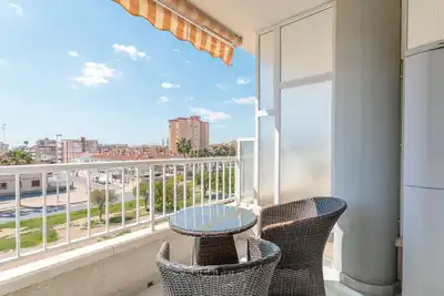 Image de Appartement 'Carmela En Santa Pola' avec balcon, Wi-Fi et climatisation